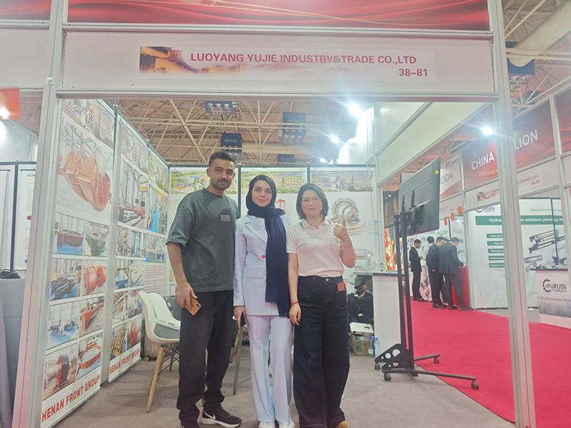 洛阳宇捷，跨越山海，伊朗德黑兰展会火爆全场！